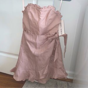 Saints and secrets blush strapless dress.  Size medium.  New with tags